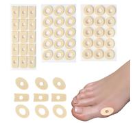 YNYCIPZ Cuscinetti per calli e duroni,Cerotto antiusura in lattice per la cura dei piedi per le aperture locali dei calli del piede per prevenire screpolature e attriti (45 pezzi)