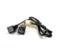 YNZHPMK per VW Golf6 Jetta5 MK5 Scirocco 06-12 QC3.0 Tipo C PD USB Caricabatteria rapido per Auto Cablaggio di Ricambio Non distruttivo 12V/24(Double PD)