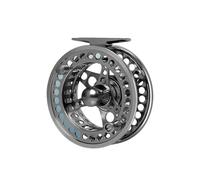 YNZUNMY Mulinello da Pesca a Mosca,Mulinelli da Mosca Strumenti da Pesca Mulinello da Pesca alla Trota Pesca in Torrente Lega di Alluminio Resistente alla corrosione Lavorata a CNC(Silver Color 5 6)