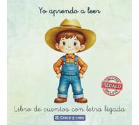 Yo aprendo a Leer 3: Libro de Cuentos con Letra Ligada. Cuentos con letra Montessori. Cuentos infantiles para niños de 5 a 7 años