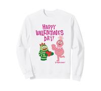 Yo Gabba Gabba! Brobee Foofa Valentine's Day Felpa