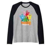 Yo Gabba Gabba! Family Vacation Summer Beach Maglia con Maniche Raglan
