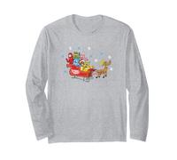 Yo Gabba Gabba! Group Sleigh Ride Christmas Maglia a Manica