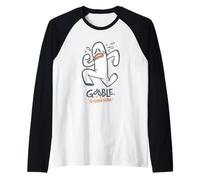 Yo Gabba Gabba! Halloween Gooble Crying Ghost Maglia con Maniche Raglan