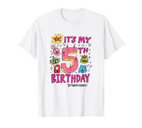 Yo Gabba Gabba! It's My 5th Birthday Maglietta