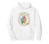 Yo Gabba Gabba! It's My Birthday Rainbow Group Felpa con Cappuccio