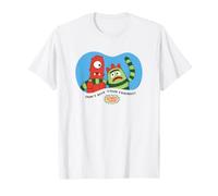 Yo Gabba Gabba! Muno And Brobee Don’t Bite Friends Maglietta