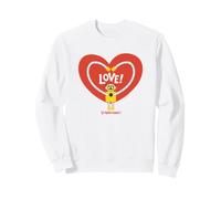 Yo Gabba Gabba! Plex Robot Love Heart Valentine's Day Felpa