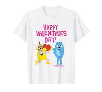 Yo Gabba Gabba! Plex Toodee Valentine's Day Maglietta