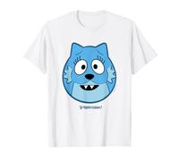 Yo Gabba Gabba! Toodee Blue Character Big Face Maglietta