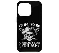 Yo Ho Yo Ho A Pirates Life Skull Crossbones Uomini Donne Bambini Custodia per iPhone 13 Pro