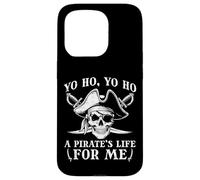 Yo Ho Yo Ho A Pirates Life Skull Crossbones Uomini Donne Bambini Custodia per iPhone 15 Pro