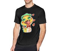 Yo-Kai WA-TCH T Shirt Men Short Sleeve Man Blouse Tee Tops for Unisex Adult Black S