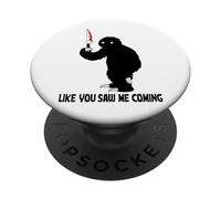 Yo Minus Fan Merch - Sciocco omicida con coltello PopSockets PopGrip Adesivo