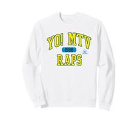 Yo! MTV Raps EST. 1988 Collegiate Lettering Retro TV Felpa