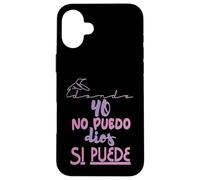 Yo no puedo, Dios si puede Custodia per iPhone 16 Plus