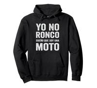 Yo No Ronco sueño Que Soy Una Moto Felpa con Cappuccio