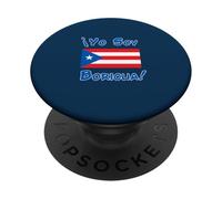 Yo Soy Boricua con bandiera di Porto Rico PopSockets PopGrip Adesivo