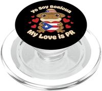 Yo Soy Boricua My "Love" è PR Coquí Frog Puerto Rico PopSockets PopGrip per MagSafe