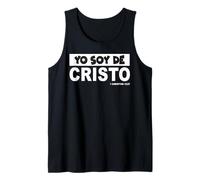 Yo Soy de Cristo, Christian Believer Faith God Religious Canotta