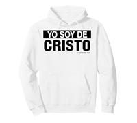 Yo Soy De Cristo Jesus Felpa con Cappuccio