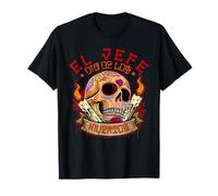 Yo Soy El Jefe Dia De Los Muertos Giorno dei morti per gli uomini Maglietta