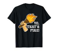 Yo That's Fire Torch, divertente gergo Gen Alpha Maglietta