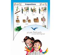 Yo-Yee Flashcards - Schede illustrate per favorire l’apprendimento linguistico - Prepositions - per Le lezioni di Inglese negli nelle scuole elementari