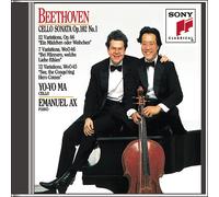 Yo-Yo Ma Beethoven: Cello Sonata No.4; Variations (CD)