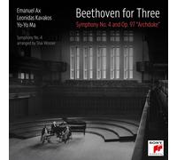 Ludwig van Beethov Beethoven for Three: Symphony No. 4 and Op. 97 'Archduk (CD)