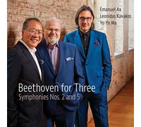 Ludwig van Beethoven Beethoven for Three: Symphonies Nos. 2 and 5 (CD) Album