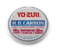 Yo-Zuri 27,4 m HD fluorocarbon Leader Line, Rosa, 18,1 Kilogram