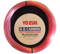 Yo-Zuri 27,4 m HD fluorocarbon Leader Line, Rosa, 36,3 Kilogram