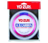 Yo-Zuri - Bobina da polso in fluorocarbon H.D, 100 m, linea leader, colore: rosa, 18,1 kg