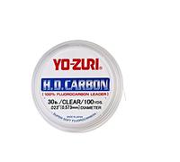 Yo-Zuri h.d. Carbon fluorocarbon Leader Line, Clear