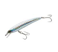 Yo-zuri Pins, Spilli a Forma di pesciolino, 50 mm, Colore Unisex, HSR-Minnow olografico in Argento, 50mm 2"