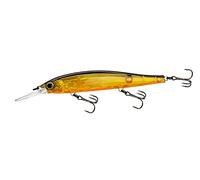 Yo-Zuri R1372-PGBL: 3Db Jerkbait 110 Deep (Sp) 110mm 4-3/8", Prisma Oro Nero