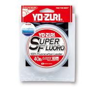 Yo-Zuri Super Fluoro, Linea Fluorocarbon Unisex, Naturale Trasparente, 30yd
