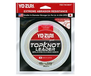 Yo-Zuri Topknot 27,4 m Sinking Leader, Natural Chiaro, 45,4 Kilogram