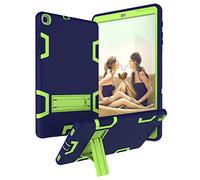 Yoagoal Case per Galaxy Tab A 10.1 2019, Hybrid Armor Antiurto e Sporco con Kickstand Protettiva Custodia per Samsung Galaxy Tab A 10.1 2019 T510 T515, Blu