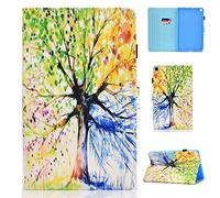 Yoagoal Custodia per Galaxy Tab S5E, Slim Sottile Leggera in PU Pelle e TPU Folio Cover Protettiva Case per Samsung Galaxy Tab S5E 10.5 T720 T725, Tree