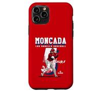 Yoan Moncada | Giocatori di baseball di Los Angeles A | MLBYMO204M Custodia per iPhone 11 Pro