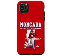 Yoan Moncada | Giocatori di baseball di Los Angeles A | MLBYMO204M Custodia per iPhone 11 Pro Max