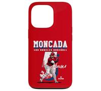 Yoan Moncada | Giocatori di baseball di Los Angeles A | MLBYMO204M Custodia per iPhone 13 Pro