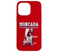 Yoan Moncada | Giocatori di baseball di Los Angeles A | MLBYMO204M Custodia per iPhone 14 Pro Max