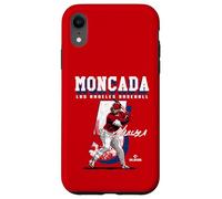 Yoan Moncada | Giocatori di baseball di Los Angeles A | MLBYMO204M Custodia per iPhone XR