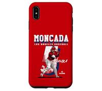 Yoan Moncada | Giocatori di baseball di Los Angeles A | MLBYMO204M Custodia per iPhone XS Max