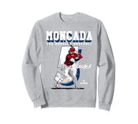 Yoan Moncada | Giocatori di Baseball di Los Angeles A | MLBYMO204M Felpa
