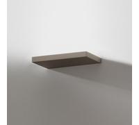 YOANA A/G - APPLIQUE A PARETE TITANIO A LED 3000K 2600LM 25W DIMMERABILE METALLO E METACRILATO 28cm