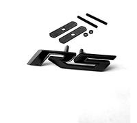 Yoaoo® 1 x emblema originale RS nero con decalcomania distintivo 3D Allloy per Camaro Chevrolet serie GM nero opaco